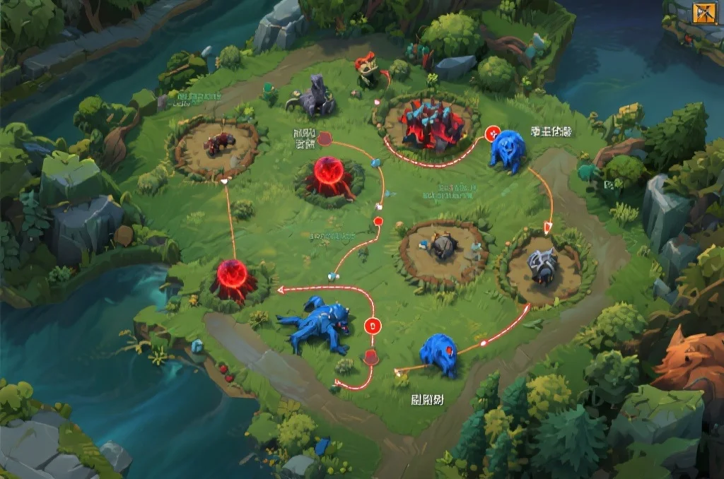 2025年打野核心攻略：精通野区路线、Gank时机与控龙技巧